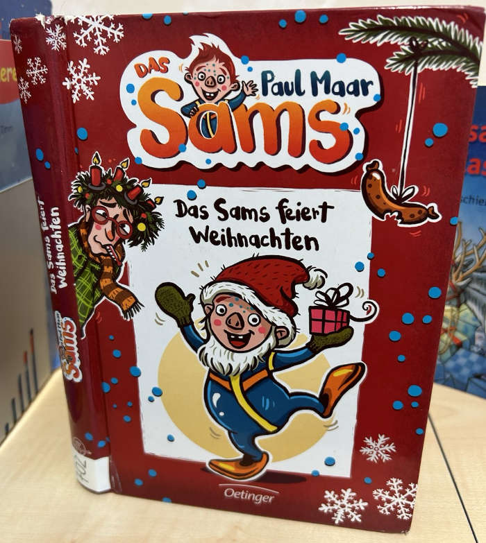 Buchcover Das Sams feiert Weihnachten von Paul Maar